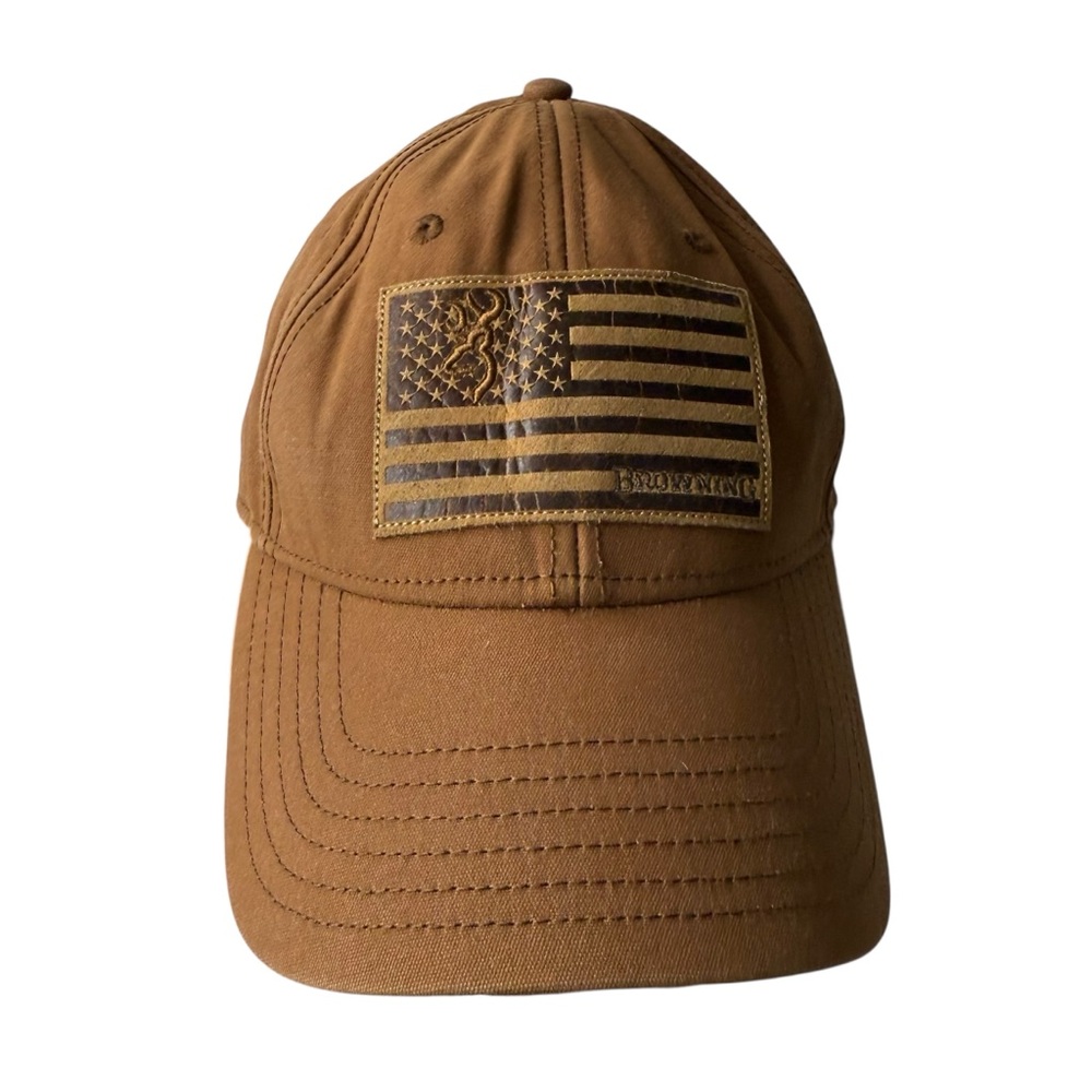 Browning American Flag Patch Cap SnapBack